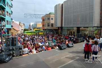Día infantil en las fiestas de Los Llanos de Telde (Foto TA)